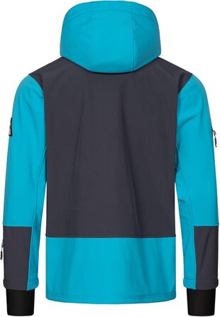 Чоловіча софтшеллова куртка Rock Creek H-238 L, небесно-блакитна