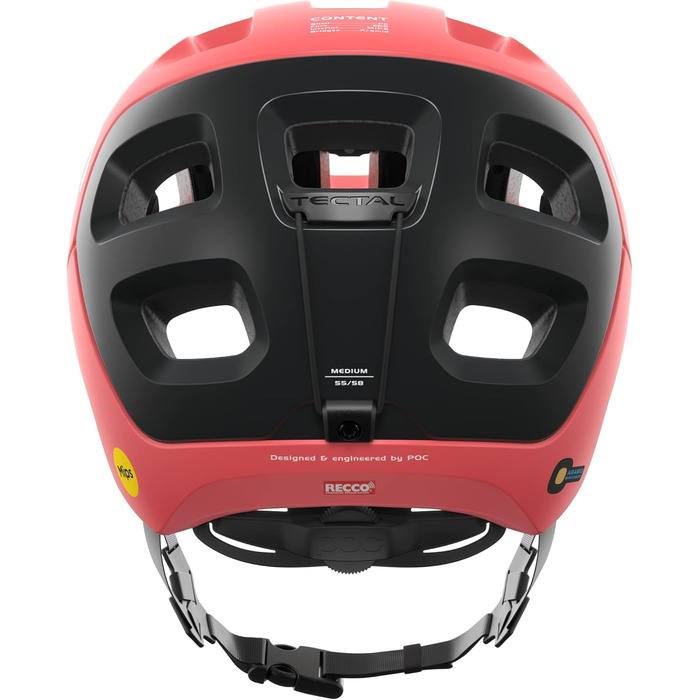 Велосипедний шолом POC Tectal Race MIPS з аромідним захистом, для трейлу, ендуро та all-mountain, легка регулювання розміру, система захисту MIPS