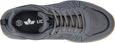 Залкові кросівки Lico Clarity для занять спортом (36 EU, сірий, чорний)