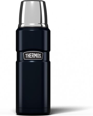Термос Isolierflasche King матовий чорний, 0.47 л
