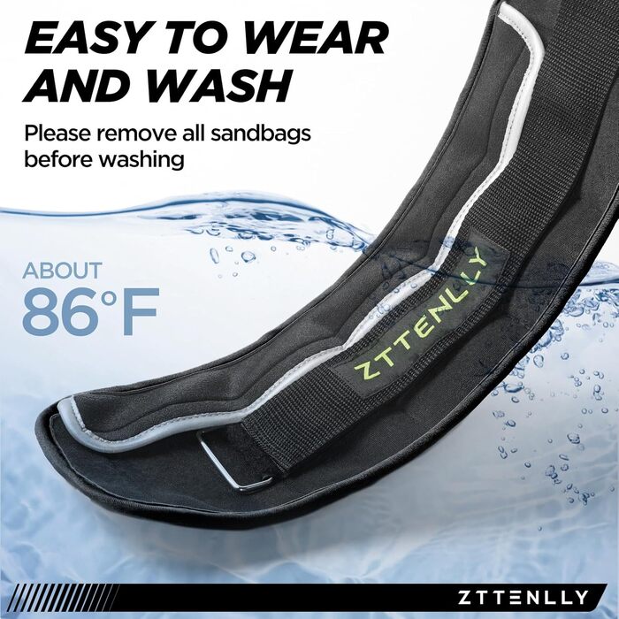 Регульовані ваги на щиколотки, 1-5/10/15/9 кг, пара з сумкою, дихаючі тканини, світловідбиваючий кант, силові тренування, ноги, зап'ястя, руки, щиколотки, набір ваг для ходьби для жінок, чоловіків (Зелений, пара 2.5 кг (по 1.25 кг))