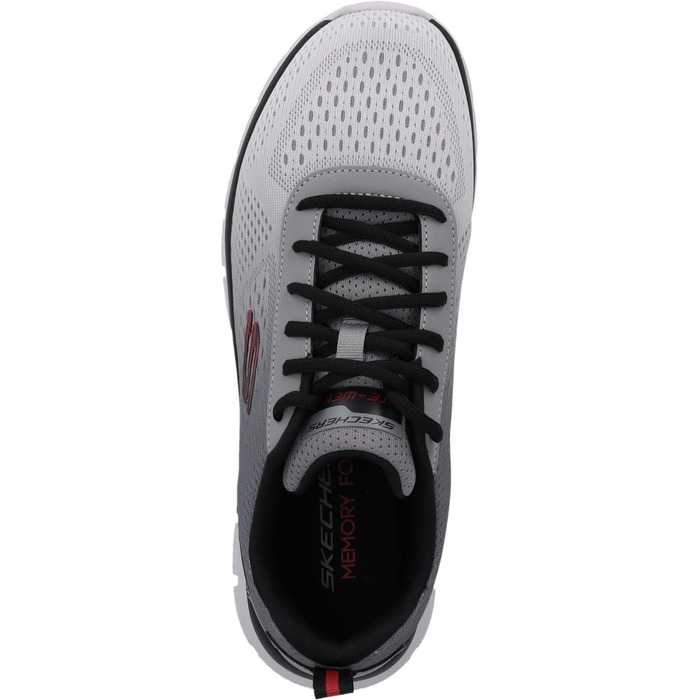 Чоловічі кросівки Skechers Max Cushioning Arch Fit (40 EU, сіро-чорні) — анатомічна підтримка та амортизація