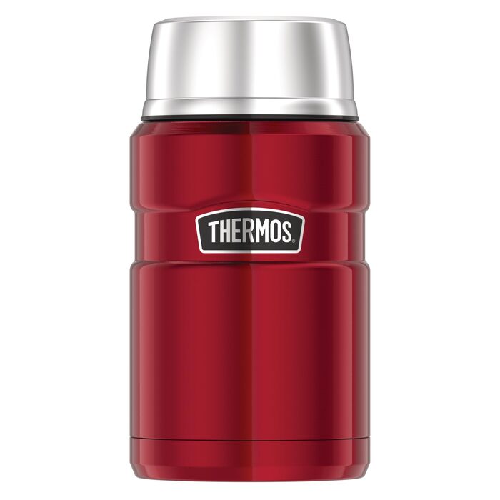Термос STAINLESS KING із нержавіючої сталі, 0.71 л, для гарячих напоїв, колір журавлиний червоний (Cranberry Red Polished)