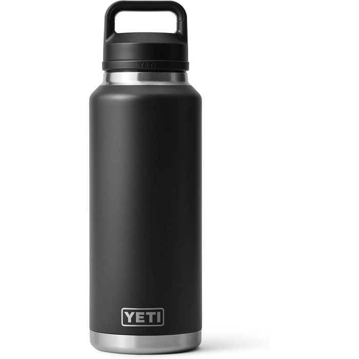 Термобутилка YETI Rambler 1.4 л з кришкою Chug, чорна