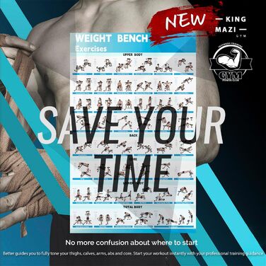 Регульована лава для тренувань, лава для фітнесу з набором еластичних стрічок, сіра