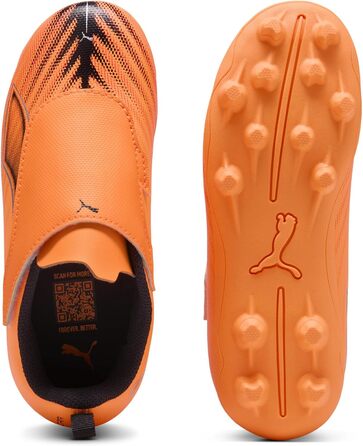 Дитячі футбольні бутси Puma Ultra 6 Play V Fg/Ag Rb Jr - 33 EU (Чорний, Помаранчевий, Синій)