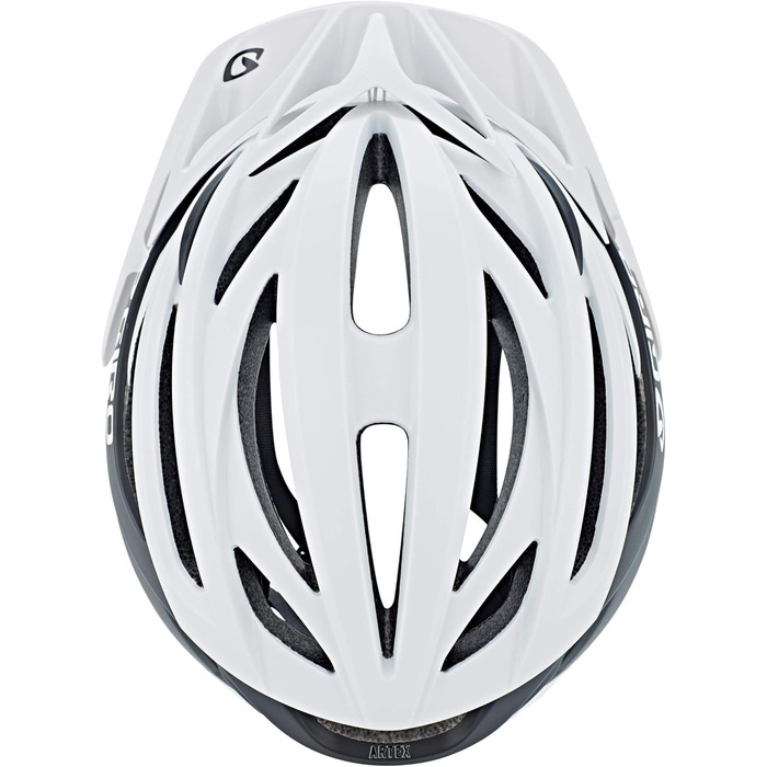 Велосипедний шолом Giro Artex MIPS для MTB, біло-чорний, матовий, розмір M, 2024