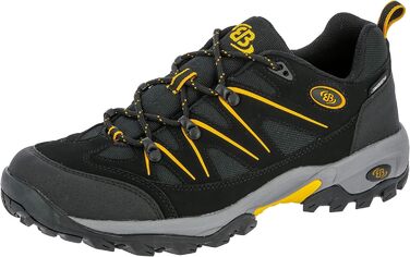 Черевики трекінгові та похідні Brütting Mount Hunter Low Unisex, 44 EU, чорний/жовтий