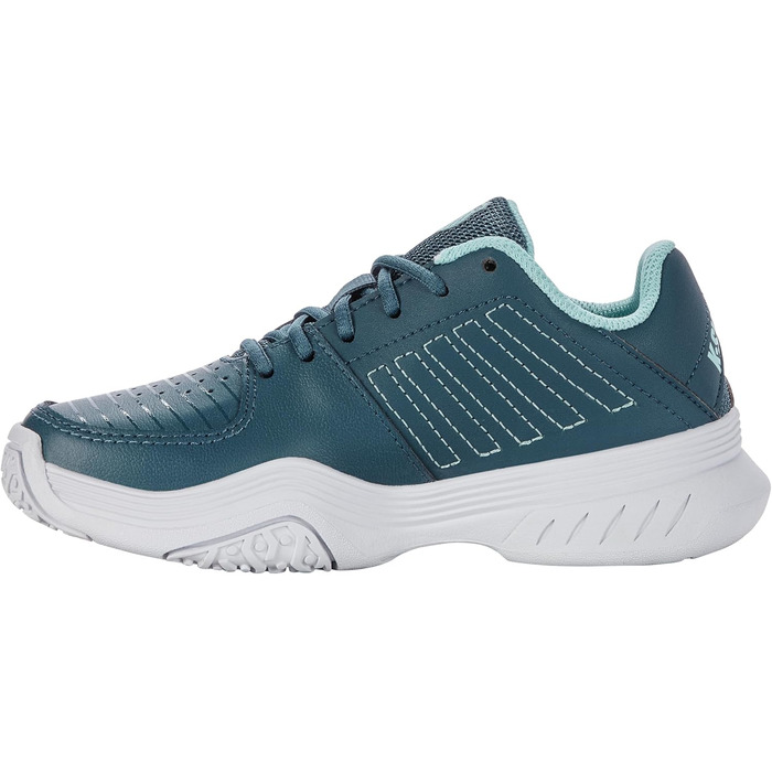 Тенісне взуття K-Swiss Court Express Omni для дівчаток (37.5 EU, Indian Teal White Aqua Splash)