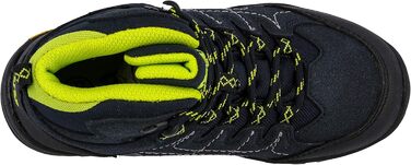 Черевики трекінгові дитячі Brütting Mount Shasta Hi, 39 EU, блакитно-лимонні