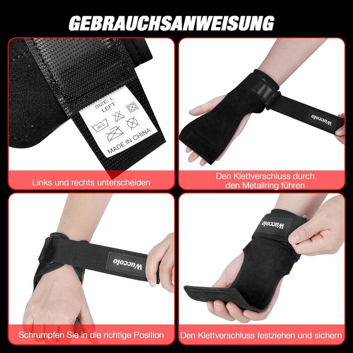 Підтримки для силових тренувань, ремені для підйому ваги зі шкіри, для бодібілдингу, важкої атлетики та фітнесу. Екстра-міцні, неслизькі, професійні тренувальні ремені для важких ваг, для чоловіків та жінок (Чорний, L)