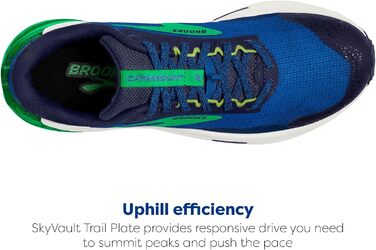 Чоловічі трейлраннінг кросівки Brooks Catamount 2, блакитний колір, розмір 45.5 EU