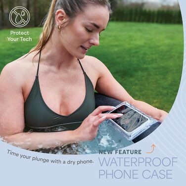 Ванна для криотерапії Lifepro NordPod Recovery Ice Tub - для спортсменів, відновлення та терапія, XL, 380 літрів, для використання в приміщенні та на вулиці