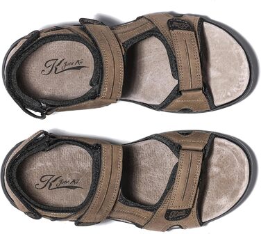 Чоловічі сандалі JOMIX на липучці, бежеві - літні відкриті шльопанці для трекінгу, розмір 44 EU