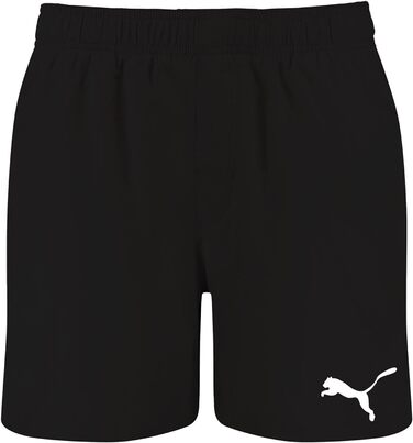Чоловічі плавальні шорти Puma середньої довжини, чорні, розмір XL