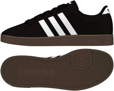 Кросівки для фітнесу adidas Unisex Baseline K (33.5 EU, чорний)