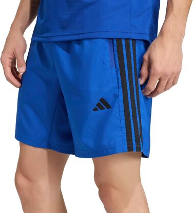 Чоловічі спортивні шорти Adidas Workout Essential Bae 3-Stripes Woven (4XL, Team Royal Blue/Black)