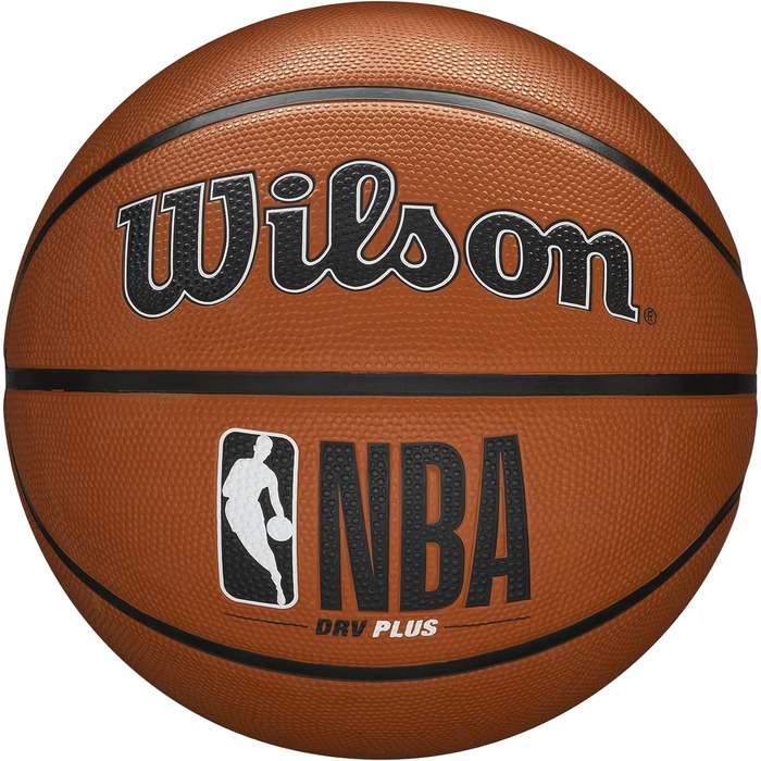 Баскетбольний м'яч Wilson NBA Drv Plus 7, коричневий, універсальний