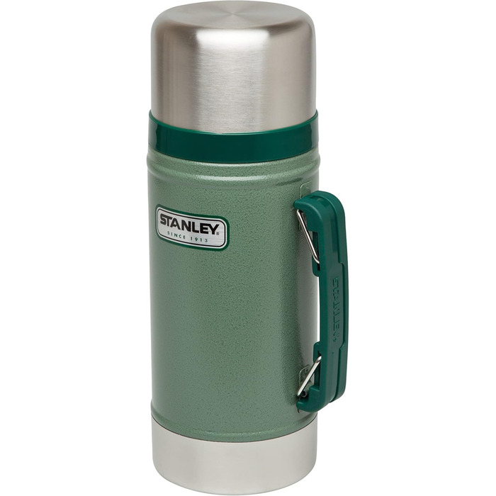 Термос Stanley Legendary Classic 1 л та харчовий контейнер 0,7 л, зелений, сталь 18/8