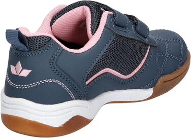 Дитячі спортивні зала спортивні черевики Lico Sloan (28 EU, сірий, рожевий)