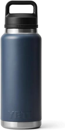 Термобутилка YETI Rambler з кришкою Chug, 1065 мл, темно-синя