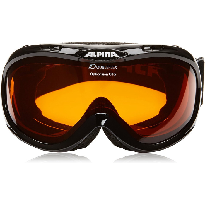 Гірськолижні окуляри Alpina Opticvision D, чорний, універсальний розмір
