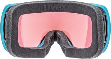 Лижна маска uvex Compact FM для дорослих, унісекс, матова бірюзова, універсальний розмір