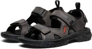 KEEN Targhee 3 - чоловічі сандалі, сіро-чорні (39.5 EU)