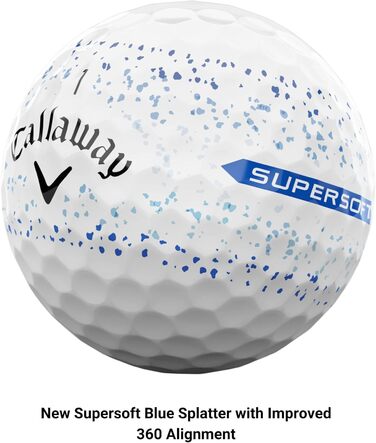 Гольф-м'ячі Callaway Supersoft 2023, преміум якість