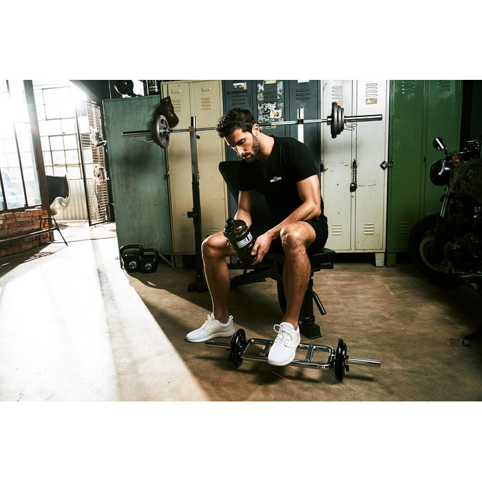 Олімпійські диски для штанги GORILLA SPORTS, чавунні, сріблясті, 1,25–20 кг, 50 мм, Tri-Grip