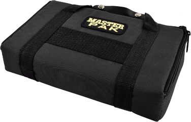 Чохол для дартсу Karella Master Pak чорний — кейс для 3 комплектів дротиків та аксесуарів
