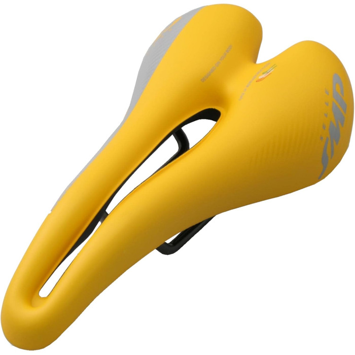 Велосипедне сідло SMP Selle Extra Color Edition, жовте, універсальний розмір, 100% без тиску, для MTB і шосейних велосипедів