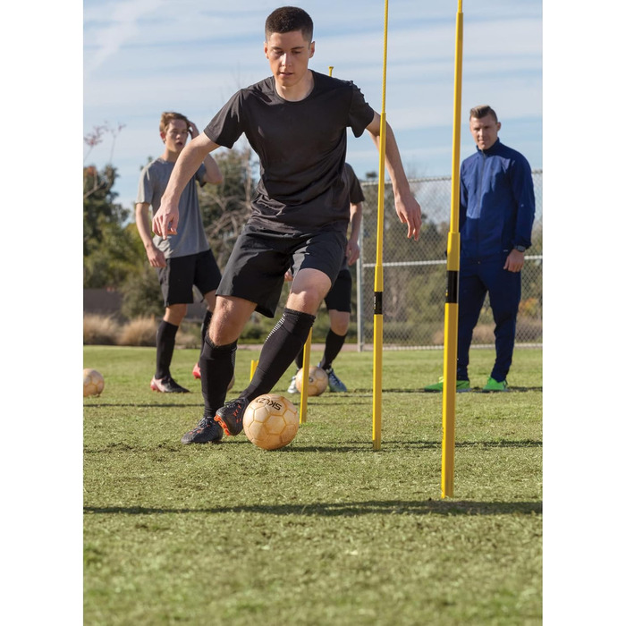 М'яч для футболу SKLZ Golden Touch, розмір 3, з обтяженням