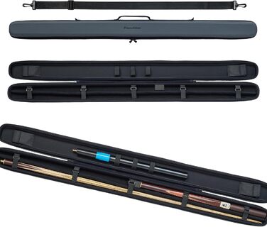 POWERGLIDE Svartur Holds 1 3/4 Jointed Cue Grau - Біліардний кий з суглобом, сірий