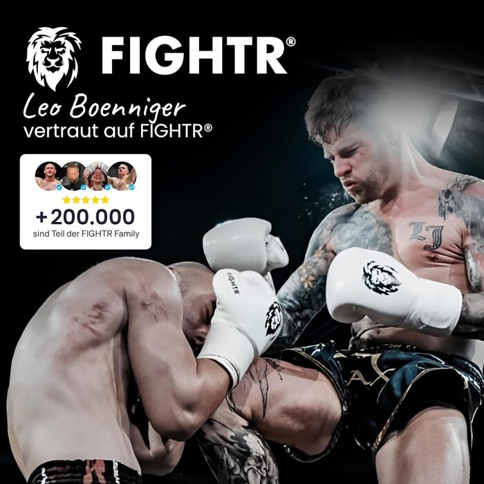 Набір для боксу FIGHTR® Starter Set: рукавички, бандажі, капу, сумка | Розміри 8-16 oz