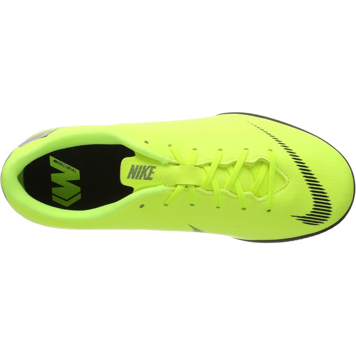 Дитячі футзальні кросівки Nike Vapor 12 Academy GS IC (34 EU, чорний/жовтий)