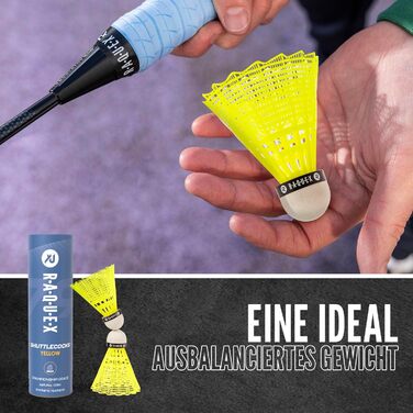 М'ячі для фрізбі Raquex 79 Speed, білі (Very Fast 79, жовті)