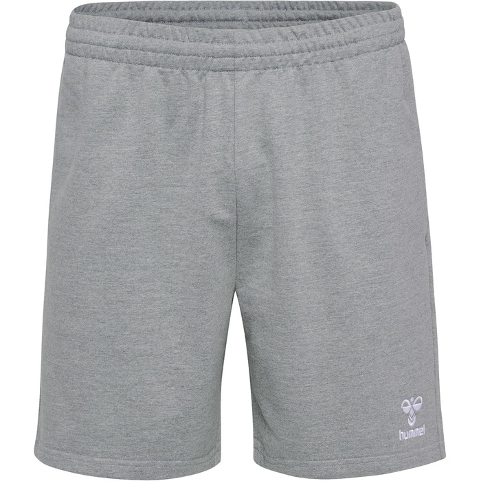 Чоловічі короткі шорти Hummel Hmlgo сірого кольору (Melange), розмір XL, з регульованою талією