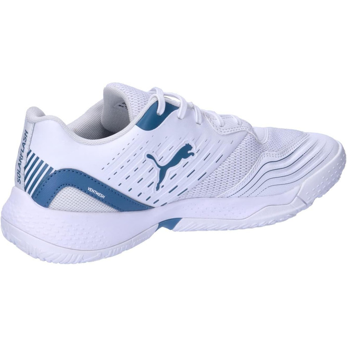 Спортивне взуття PUMA Solarflash III для залу - унісекс, 36 EU, білий/блакитний