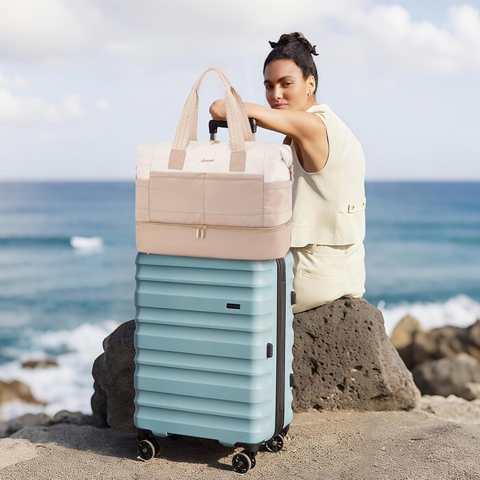 Сумка-мішок LOVEVOOK для подорожей, клініки, пологового будинку, ручної поклажі, 52x38x25 см, 50 л