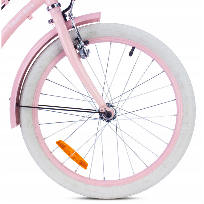 Дитячий велосипед Sun Baby Heart Bike 20 дюймів для дівчинки, рожевий