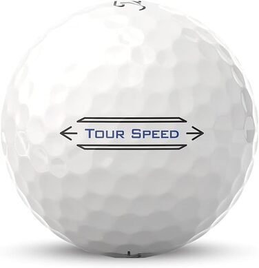 Гольф-м'яч Titleist Tour Speed, білий, універсальний розмір