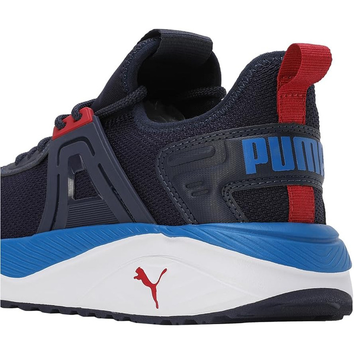 Кросівки PUMA Pacer 23 для жінок та чоловіків, 46 EU, чорний/червоний/королівський блакитний