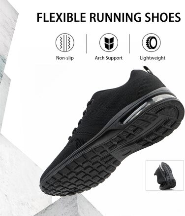 Кросівки для бігу Hitmars: чоловічі та жіночі, спортивні, тенісні, фітнес, бігові, легкі, чорні, білі, розміри EU 36-48