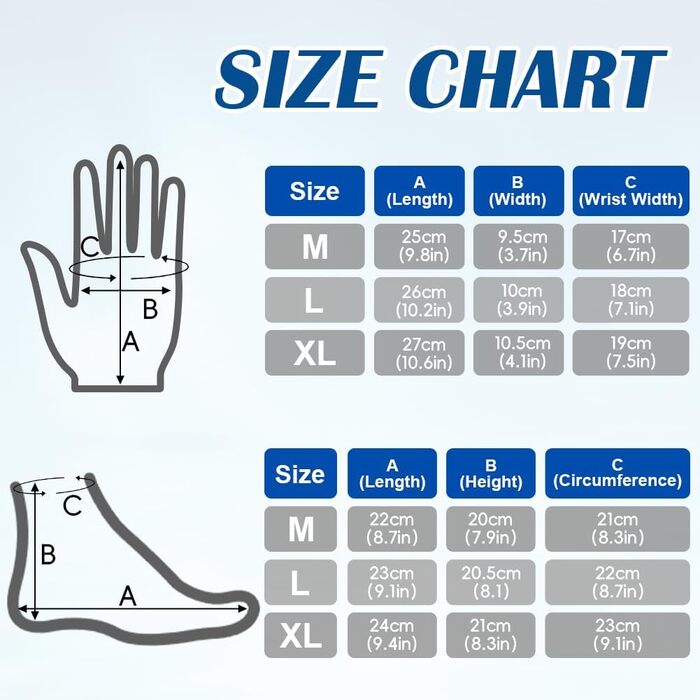 AOOSA Неопренові рукавички та шкарпетки для плавання, унісекс, 3 мм, чорні, M. Захист від ковзання, для дайвінгу, серфінгу, снорклінгу