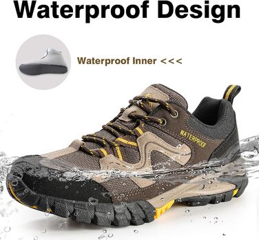 Жіночі водонепроникні трекінгові черевики CC-Los, розмір 36-42, коричневі