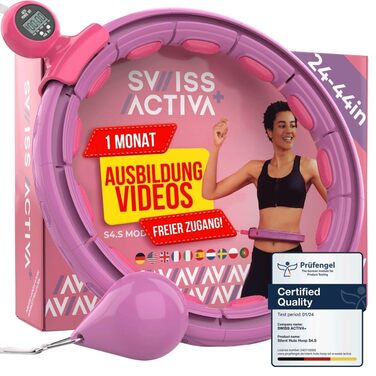 Розумний хулахуп Swiss Activa+ S2 XXL для схуднення та фітнесу дорослим