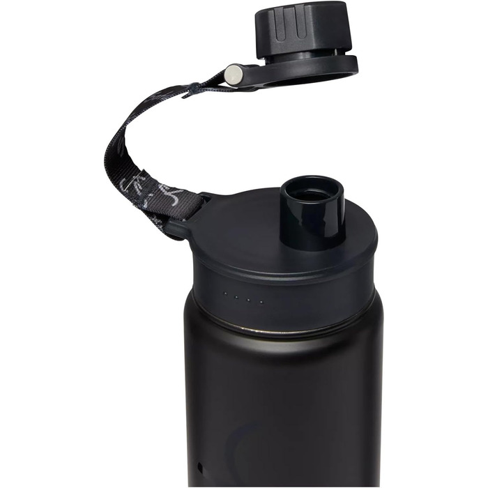 Пляшка для води Satch з нержавіючої сталі, 0,5 л, BPA Free, герметична, для гарячих та холодних напоїв, чорна