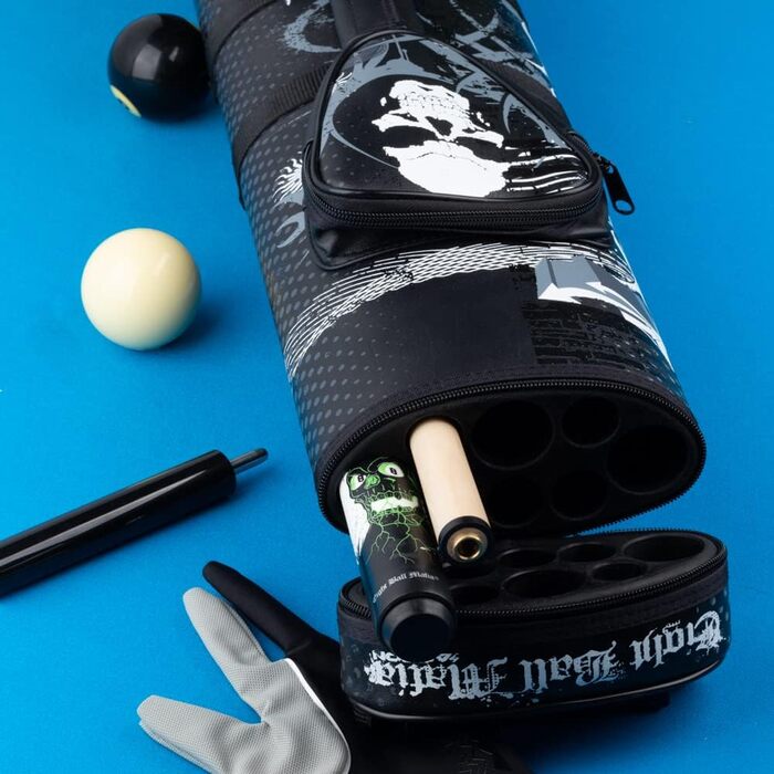 Чохол для бильків Eight Ball Mafia Action Cue Cases - 3B/5S - EBMC35A - Чорний