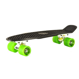 Скейтборд Ridge Mini Cruiser Limited Edition (Чорно-Біло-Зелений) - Компактний Круїзер для міста